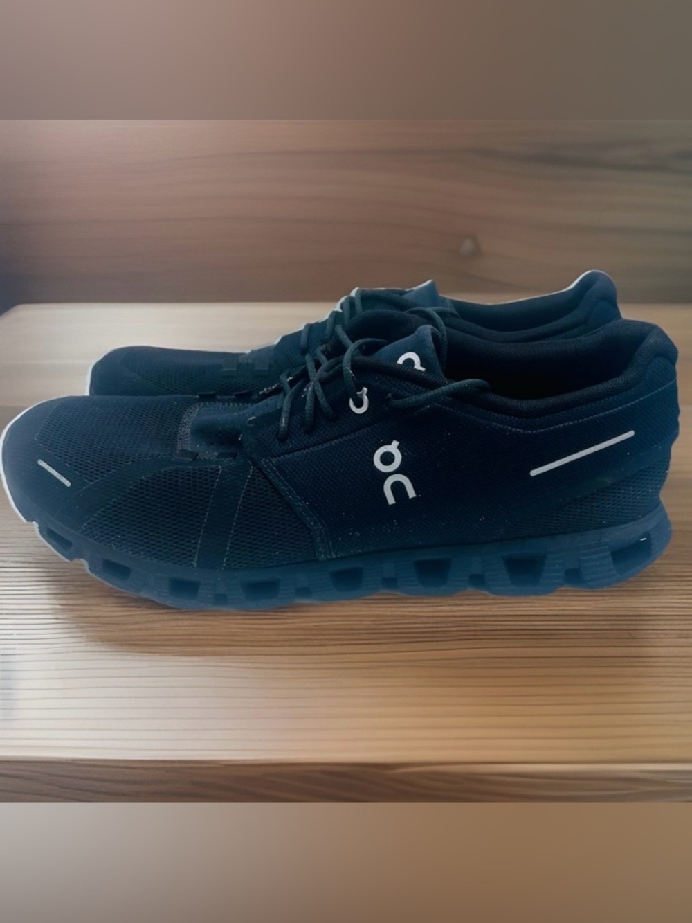 On Running Cloud 5 Triple Black 59.98986 Mens Running Sneakers Sz 13 - EU 48